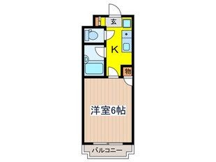 アザレア恋ヶ窪の物件間取画像